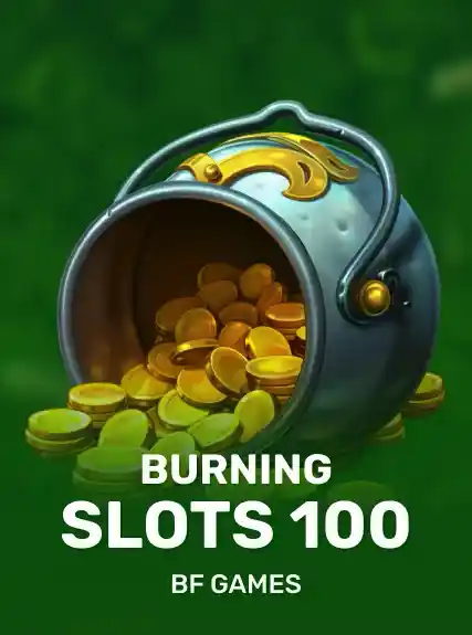 Burning Slots 100 game tile