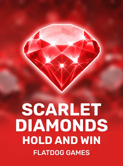 Scarlet Diamonds Hold and Win game tile
