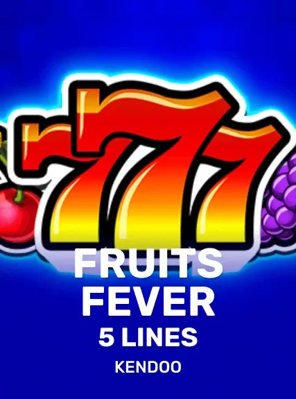 Fruits Fever 5 lines game tile