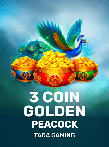 3 Coin Golden Peacock game tile